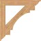 Ekena Millwork Merced Traditional Smooth Bracket, Western Red Cedar, 5 1/2"W x 44"D x 44"H BKT06X44X44MRC01SWR - alternate 3